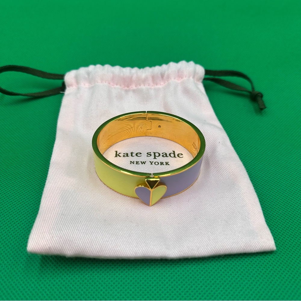 Kate Spade Yellow and Gold Bangle